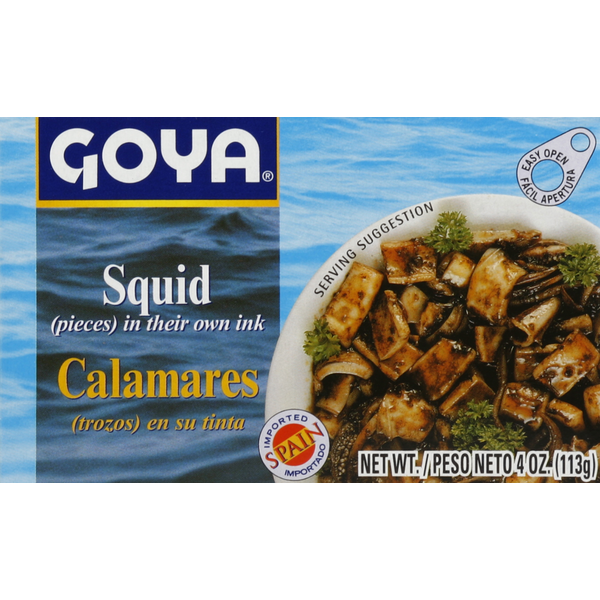 Latino Foods Goya Premium Squid Pieces in their Own Ink hero