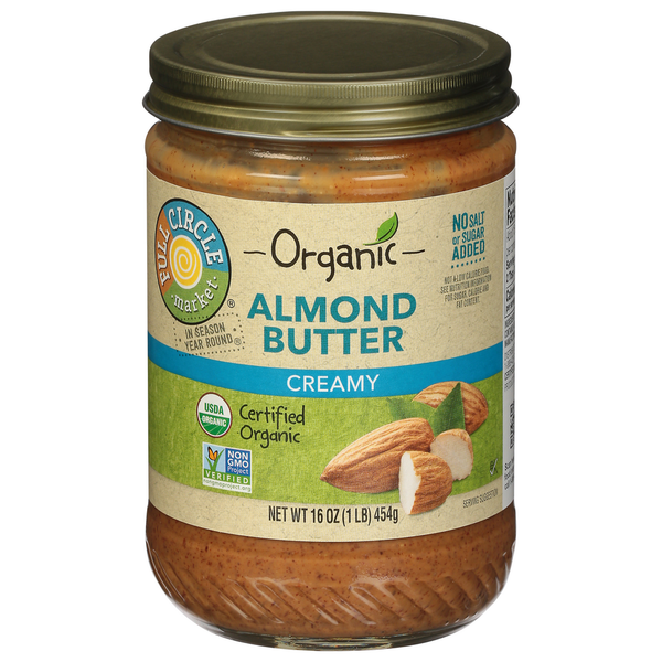 Spreads Full Circle Almond Butter, Creamy hero