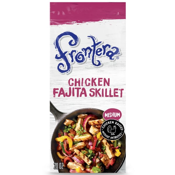 Pasta Sauce Frontera Chicken Fajita Skillet hero