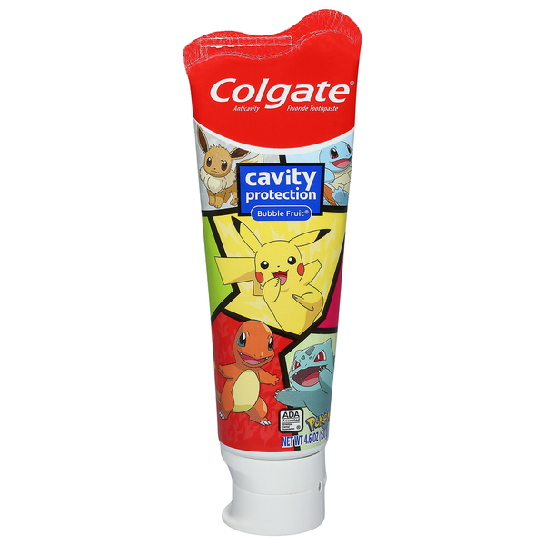 Oral Hygiene Colgate Toothpaste, Anticavity, Fluoride, Bubble Fruit, Cavity Protection hero