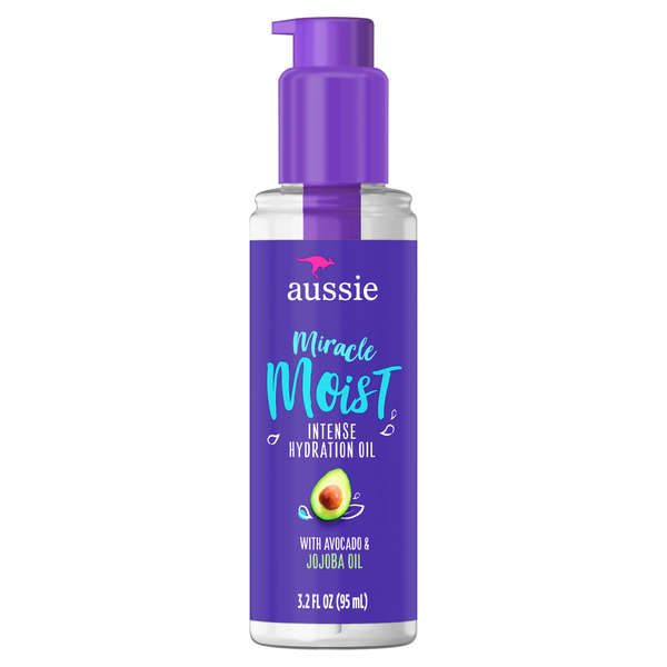 Hair Care Aussie For Dry Hair – Miracle Moist Intense Hydration Oil with Jojoba Oil hero