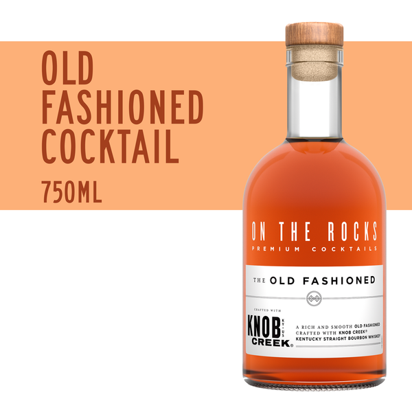 On the Rocks Knob Creek Old Fashioned RTD Cocktail hero