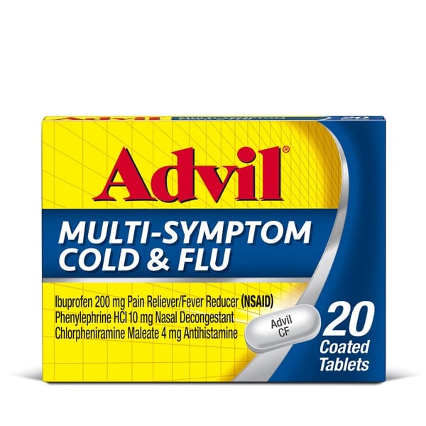 Cough & Cold Medicine Advil Cold and Flu Medicine with Ibuprofen hero