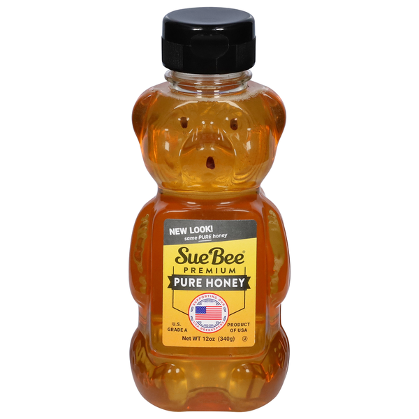 Honeys, Syrups & Nectars Sue Bee Pure Honey, Premium hero