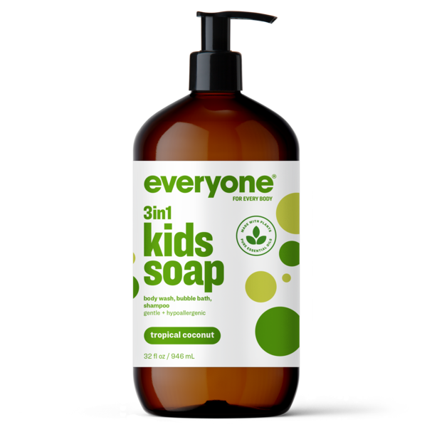 Body Lotions & Soap Everyone 3 in 1 Kid's Soap, Tropical Twist hero