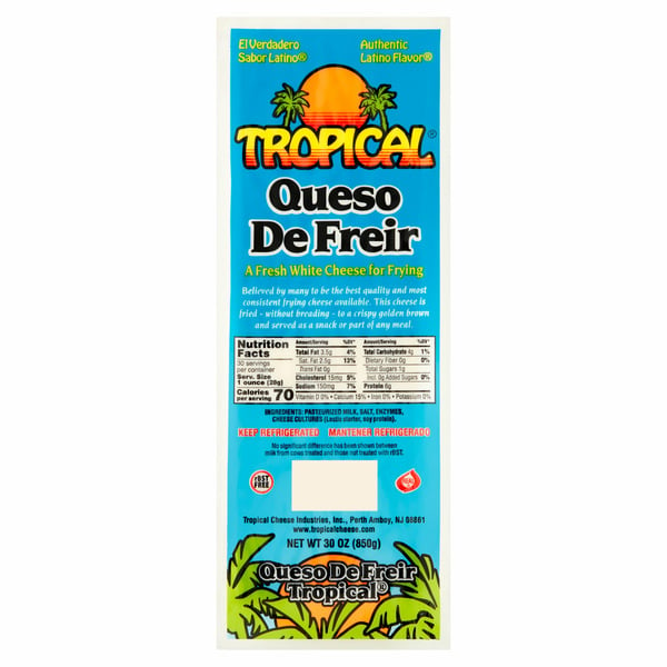 Packaged Cheese Tropical Fresh White For Frying Cheese hero