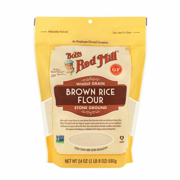 Baking Ingredients Bob's Red Mill Gluten Free Brown Rice Flour hero