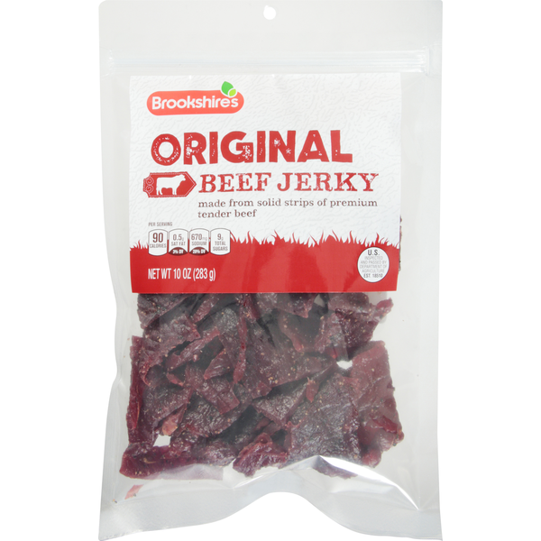 Popcorn & Jerky Brookshire's Beef Jerky, Original hero