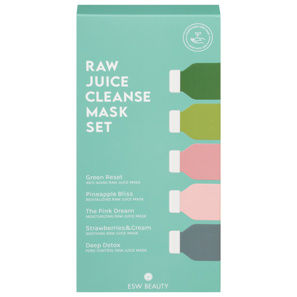 ESW Beauty Mask Set, Raw Juice Cleanse hero