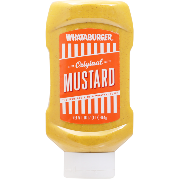 Condiments Whataburger Mustard, Original hero