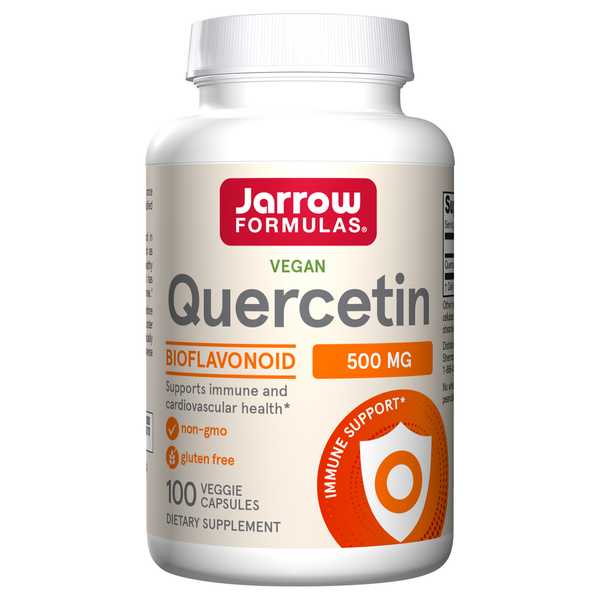 Vitamins & Supplements Jarrow Formulas Quercetin, Vegan, 500 mg, Veggie Capsules hero