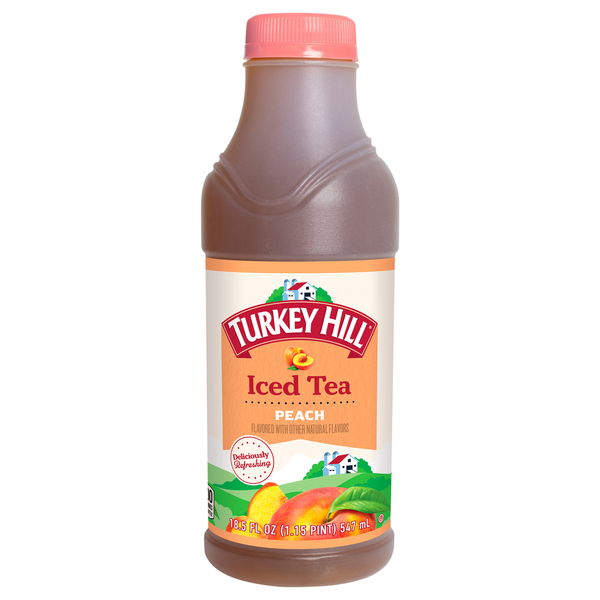 Tea Turkey Hill Iced Tea, Peach hero