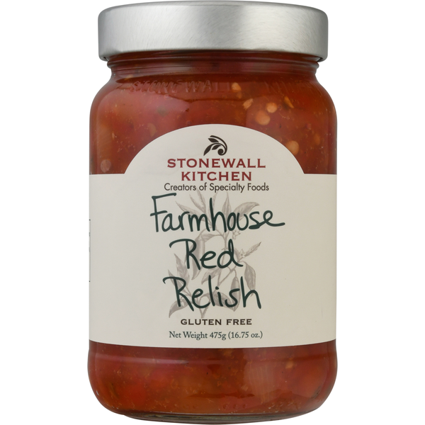 Condiments Stonewall Kitchen Red Relish, Farmhouse hero