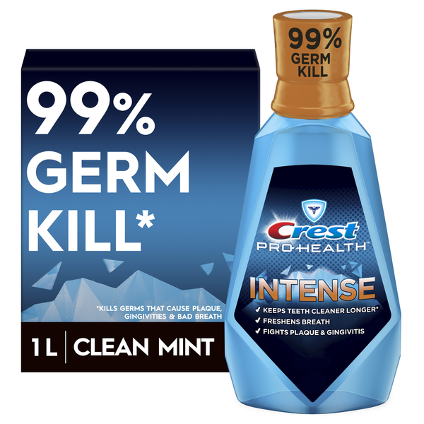 Oral Hygiene Crest Pro Health Intense Clean Mint Oral Rinse hero