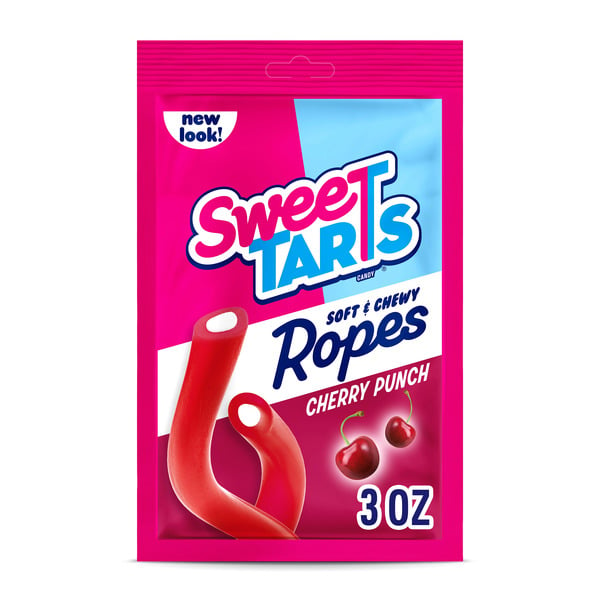 Candy & Chocolate SweeTARTS Ropes Candy Cherry Punch Soft And Chewy hero