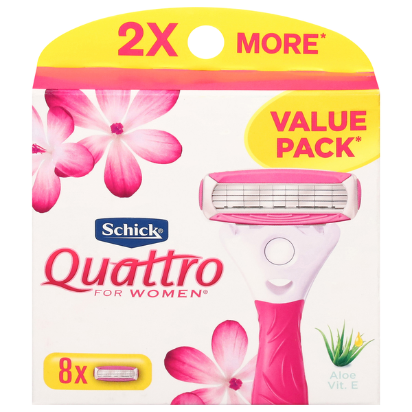 Schick Cartridges, Value Pack hero