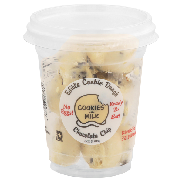 Doughs, Gelatins & Bake Mixes Cookies-n-Milk Cookie Dough, Chocolate Chip, Edible hero