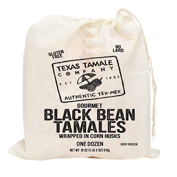 Prepared Meals Texas Tamale Company Black Bean Tamales hero