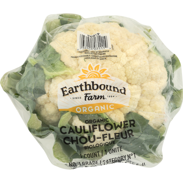 Packaged Vegetables & Fruits Earthbound Farm Organic Cauliflower hero