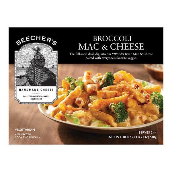 Frozen Appetizers & Sides Beecher's Handmade Cheese Broccoli Mac & Cheese hero