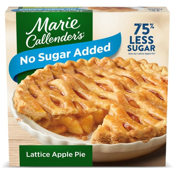 Frozen Dessert Marie Callender's No Sugar Added Lattice Apple Pie Frozen Dessert hero