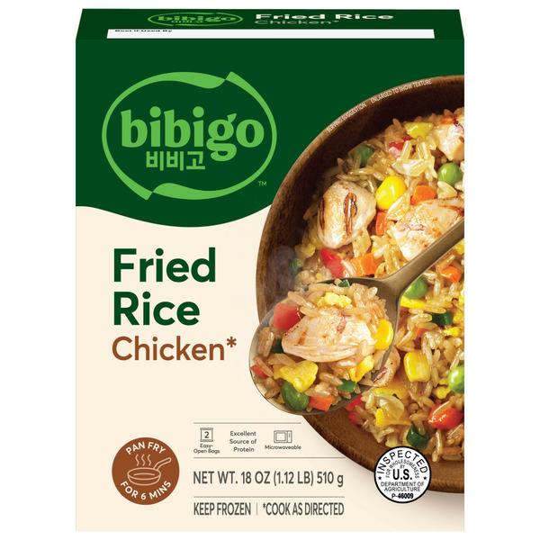 Frozen Meals Bibigo Korean BBQ Style Chicken Fried Rice hero