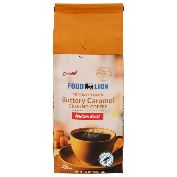 Coffee Food Lion Buttery Caramel Medium Ground Coffee hero