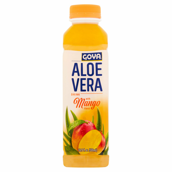 Goya Mango Flavor Aloe Vera Drink hero