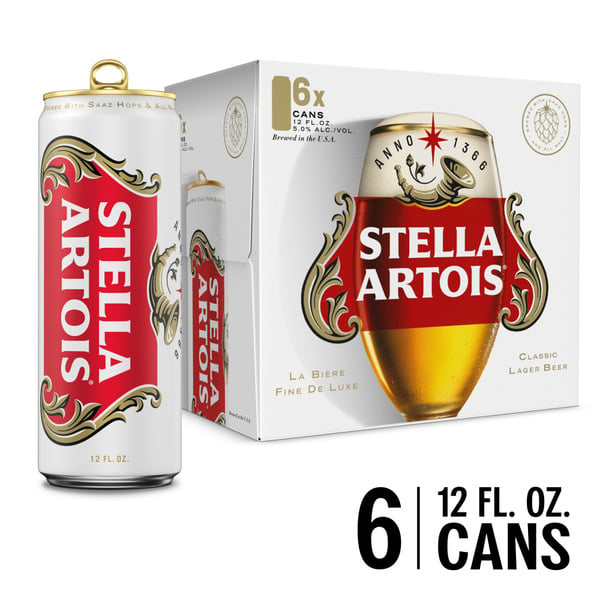 Imported Stella Artois Lager hero