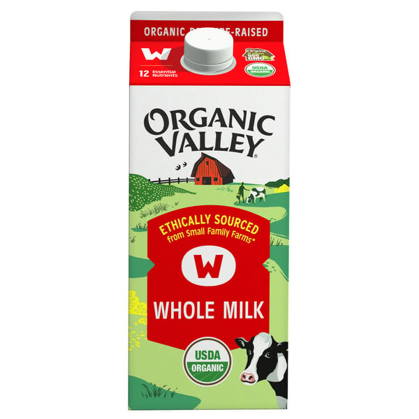 Milk Organic Valley Organic Whole Milk hero