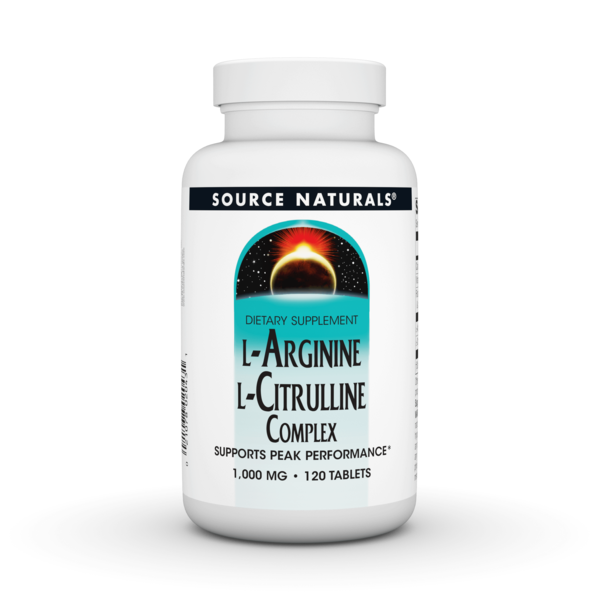 Amino Acids Source Naturals L-Arginine L-Citrulline Complex 1000 mg Tablet hero