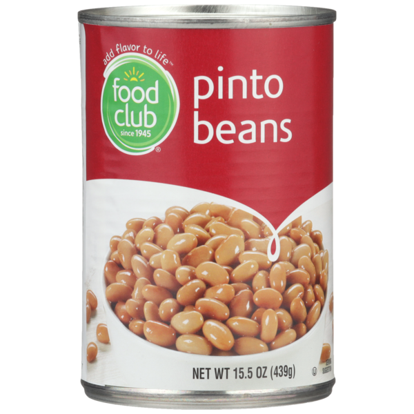 Canned Meals & Beans Food Club Pinto Beans hero