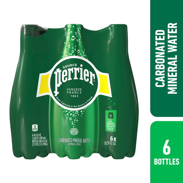 Water, Seltzer & Sparkling Water Perrier Carbonated Mineral Water hero