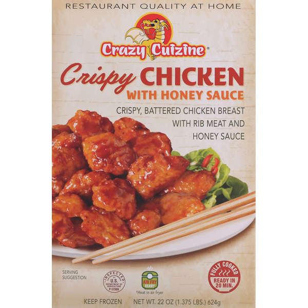 Frozen Meat & Seafood Crazy Cuizine Crispy Chicken with Honey Sauce hero