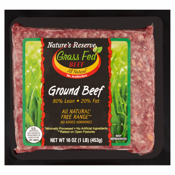 Packaged Meat Nature's Reserve Ground Beef hero