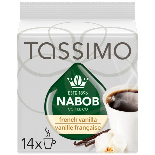 Coffee TASSIMO Nabob French Vanilla Coffee Single Serve T-Discs hero