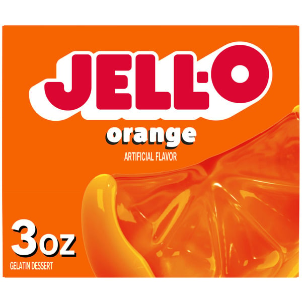 Doughs, Gelatins & Bake Mixes Jell-O Orange Gelatin Dessert Mix hero