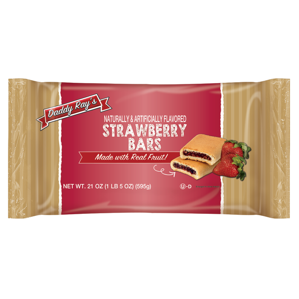 Cookies & Cakes Daddy Ray's Strawberry Bars hero