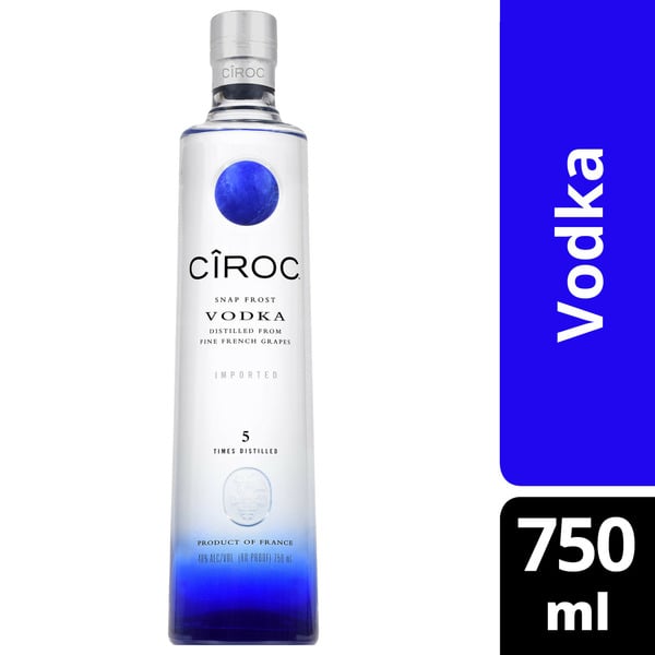 Spirits Ciroc Vodka hero