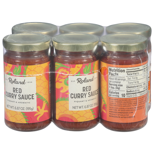 Condiments Roland Foods Sauce, Red Curry hero