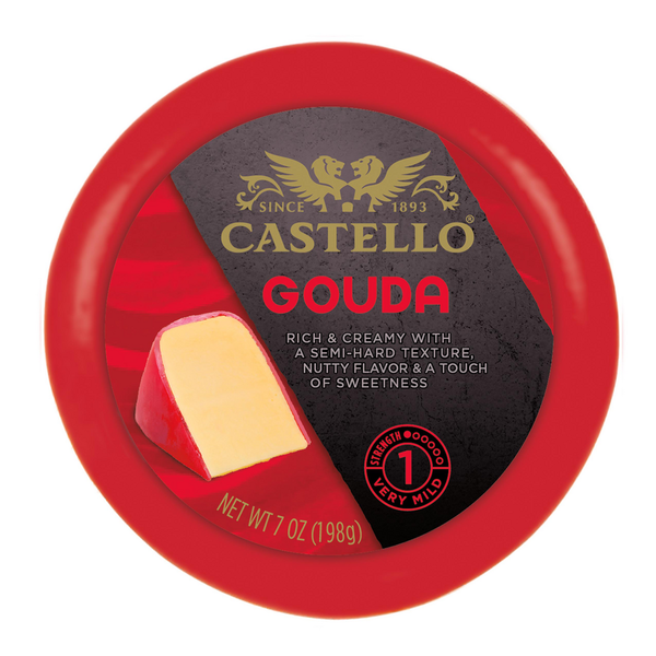 Specialty Cheeses Castello Gouda Round hero