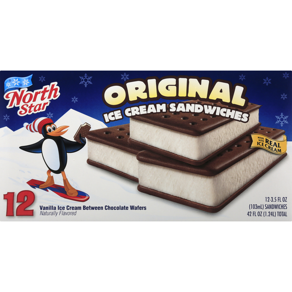 Ice Cream & Ice North Star Ice Cream Sandwiches, Original hero