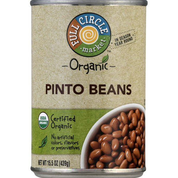 Canned Meals & Beans Full Circle Pinto Beans, Organic hero