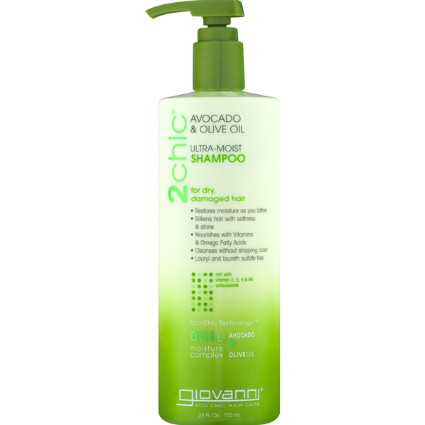 Hair Care Giovanni 2chic Shampoo, Avocado & Olive Oil, Ultra-Moist hero