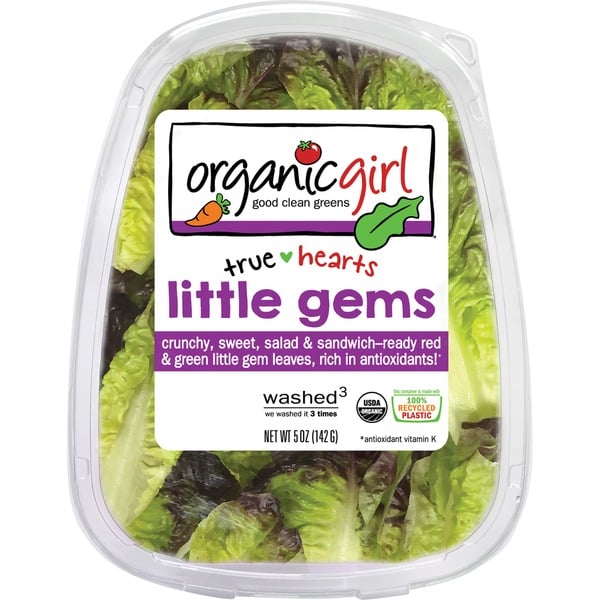 Packaged Vegetables & Fruits Organic Girl Organic Little Gems hero