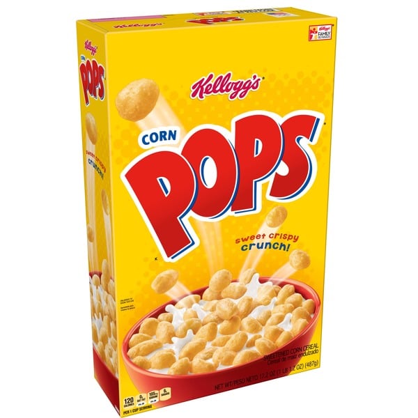 Cereal Kellogg's Corn Pops Breakfast Cereal Original hero