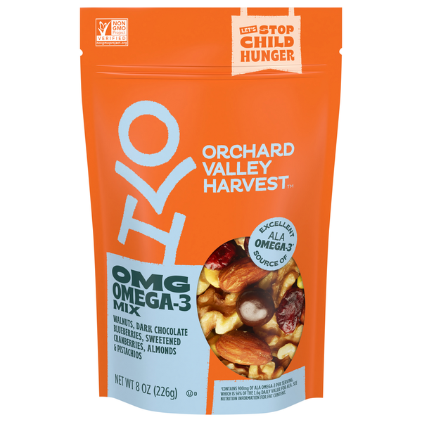 Orchard Valley Harvest Omega-3 Mix, OMG hero