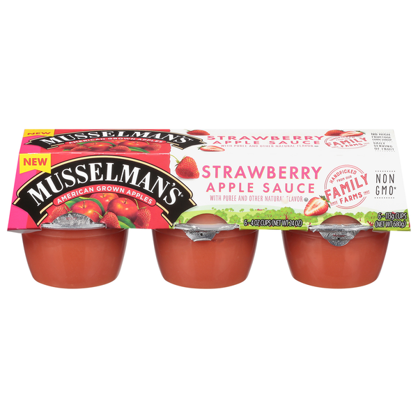 Musselman's Apple Sauce, Strawberry hero