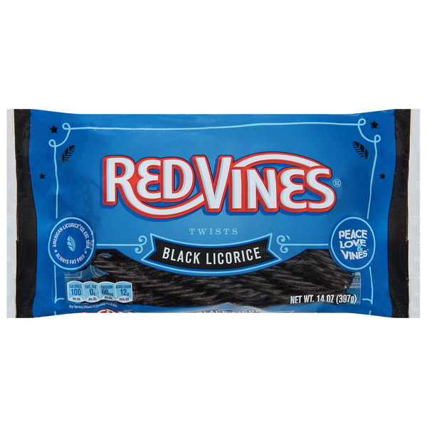 Red Wines Red Vines Twists, Black Licorice hero