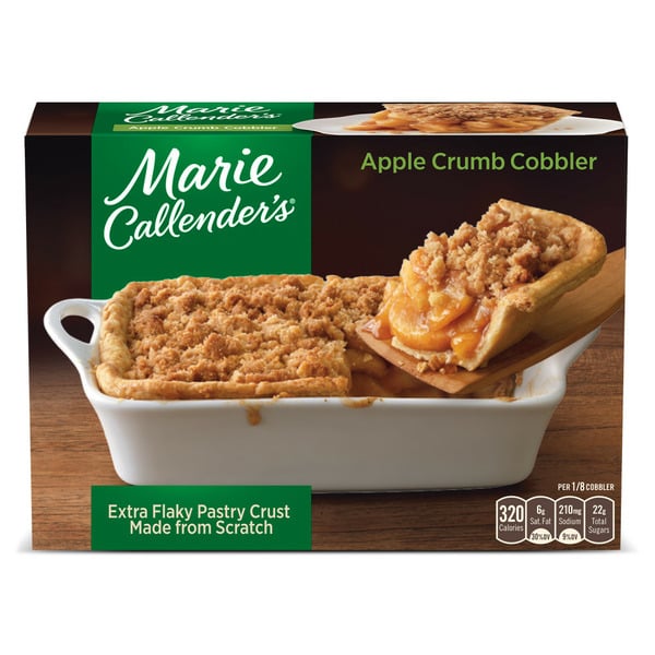 Frozen Dessert Marie Callender's Apple Crumb Cobbler Frozen Dessert hero